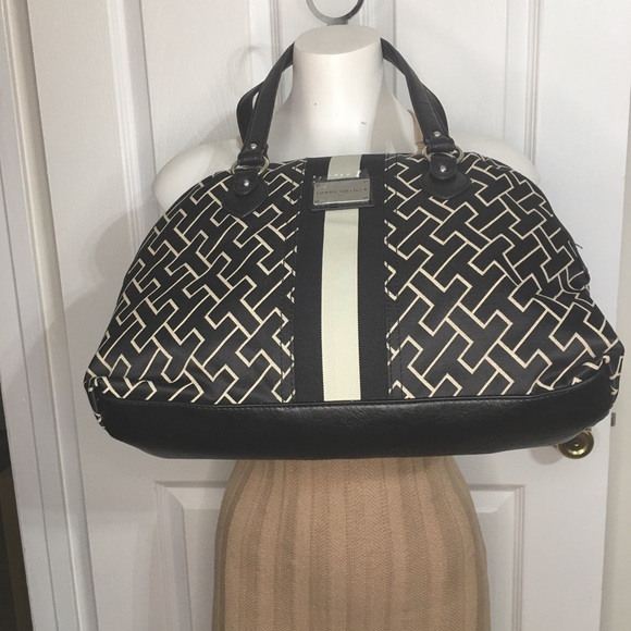 Large TOMMY HILFIGER Dome Satchel - Picture 5 of 9